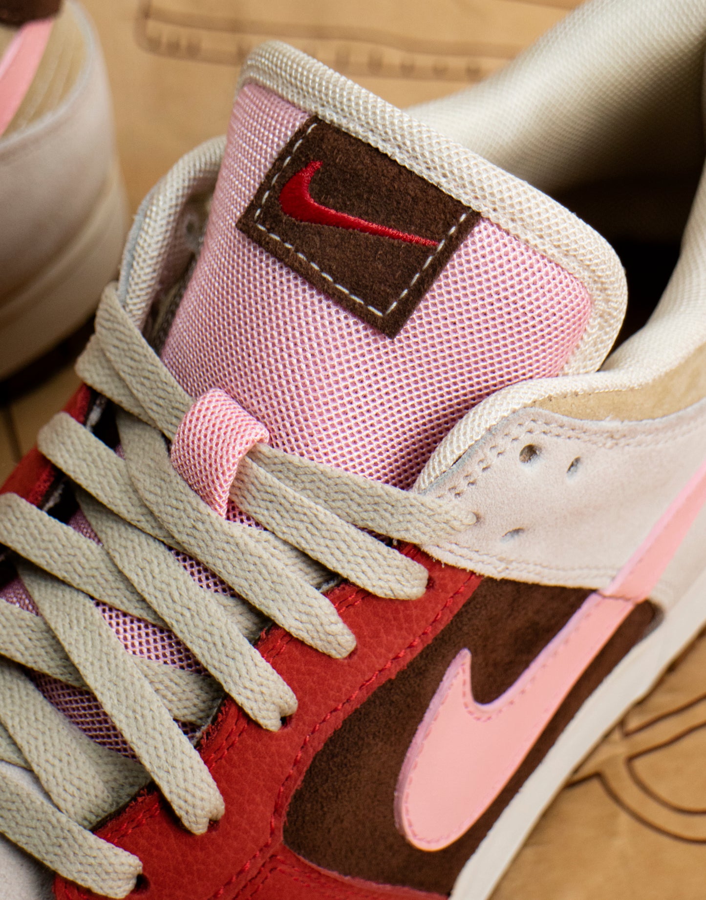 Handmade Dunk Low "Bacon"