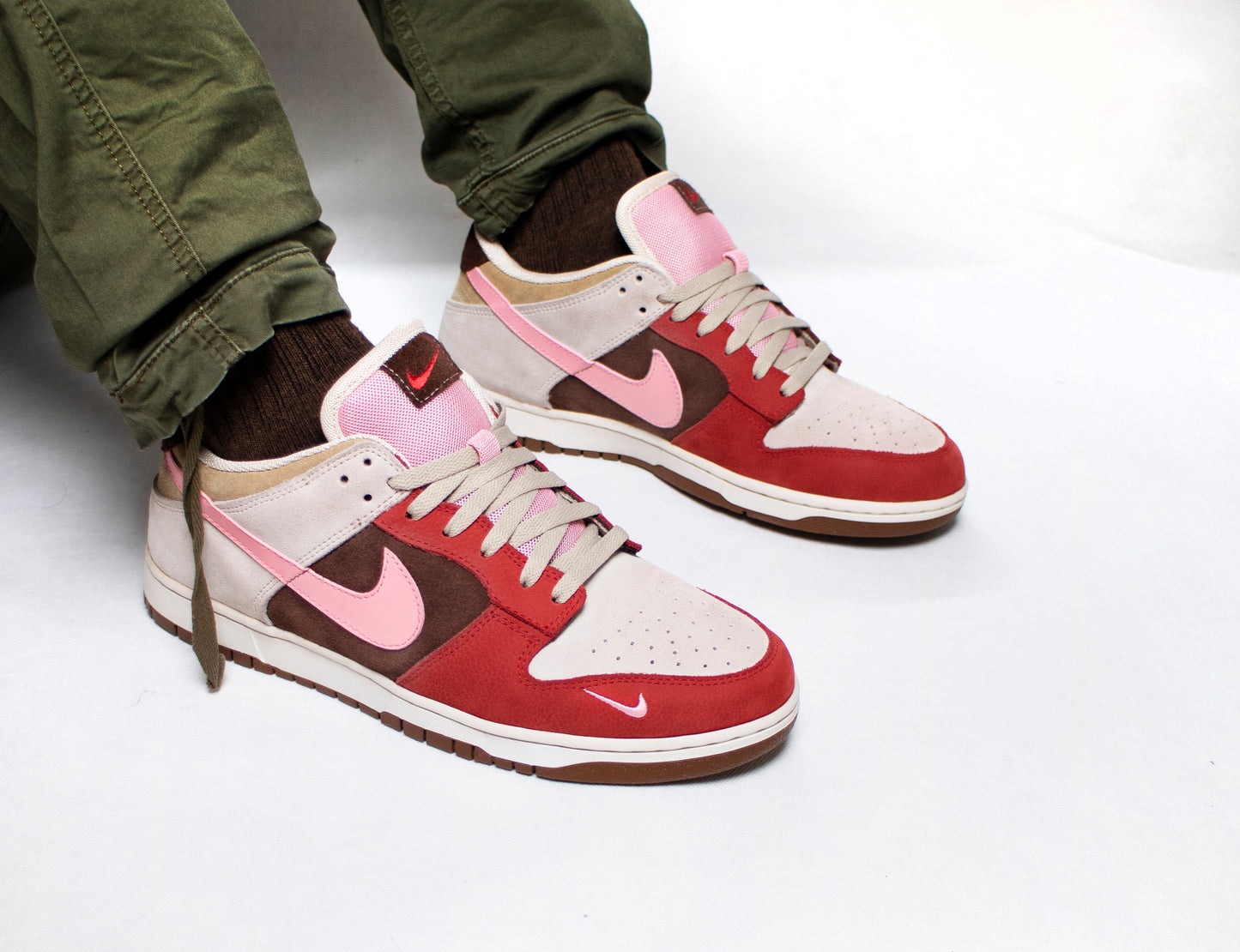 Handmade Dunk Low "Bacon"